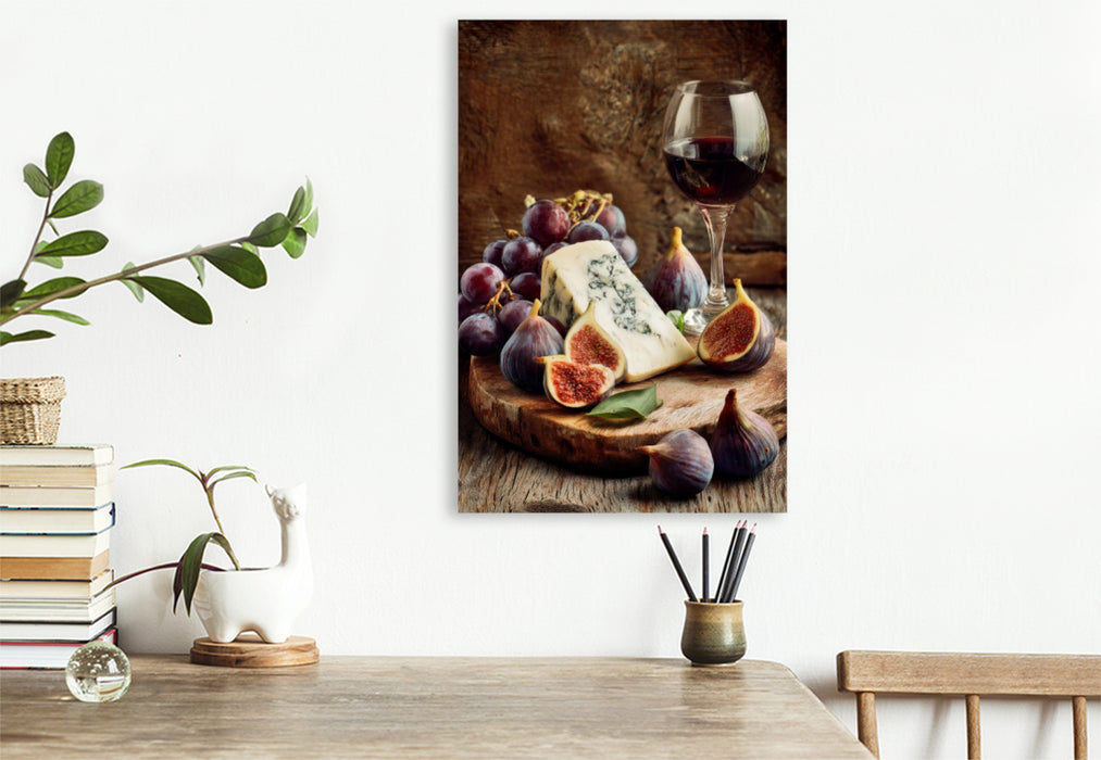 Premium Textil-Leinwand Ein Motiv aus dem Kalender Taste the World