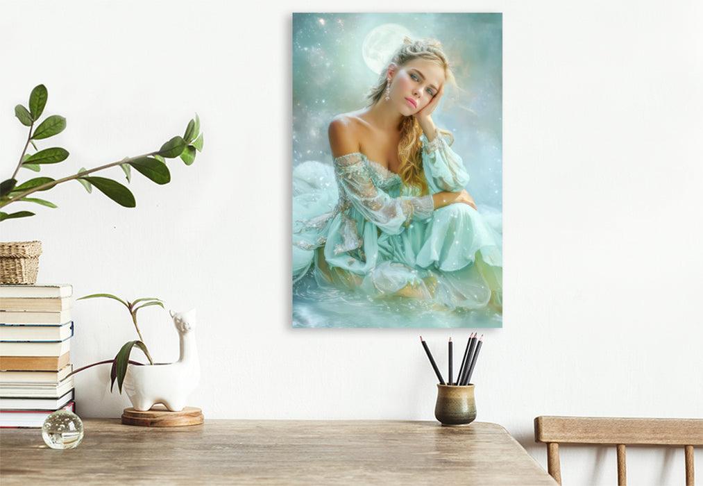 Premium Textil-Leinwand Sphären der Fantasie