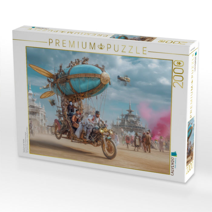 Festival in der Wüste - CALVENDO Foto-Puzzle'