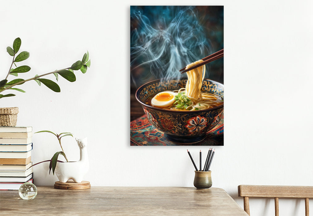 Premium Textil-Leinwand Ein Motiv aus dem Kalender Taste the World