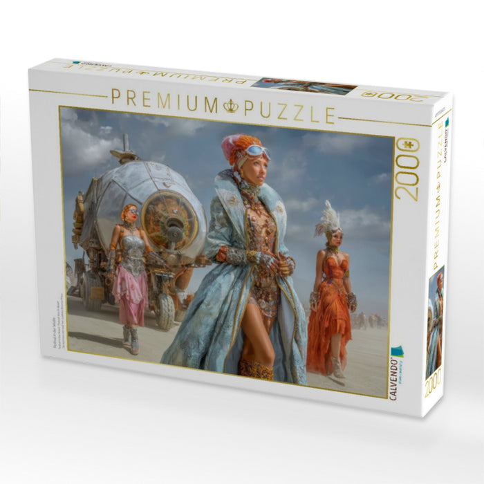 Festival in der Wüste - CALVENDO Foto-Puzzle'