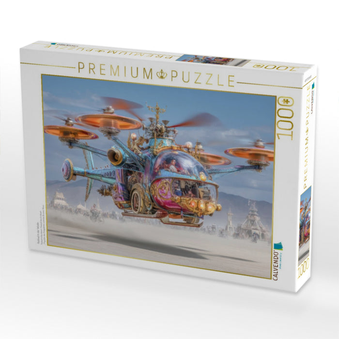 Festival in der Wüste - CALVENDO Foto-Puzzle'