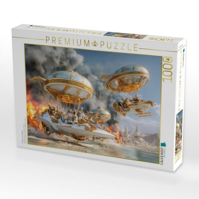 Festival in der Wüste - CALVENDO Foto-Puzzle'