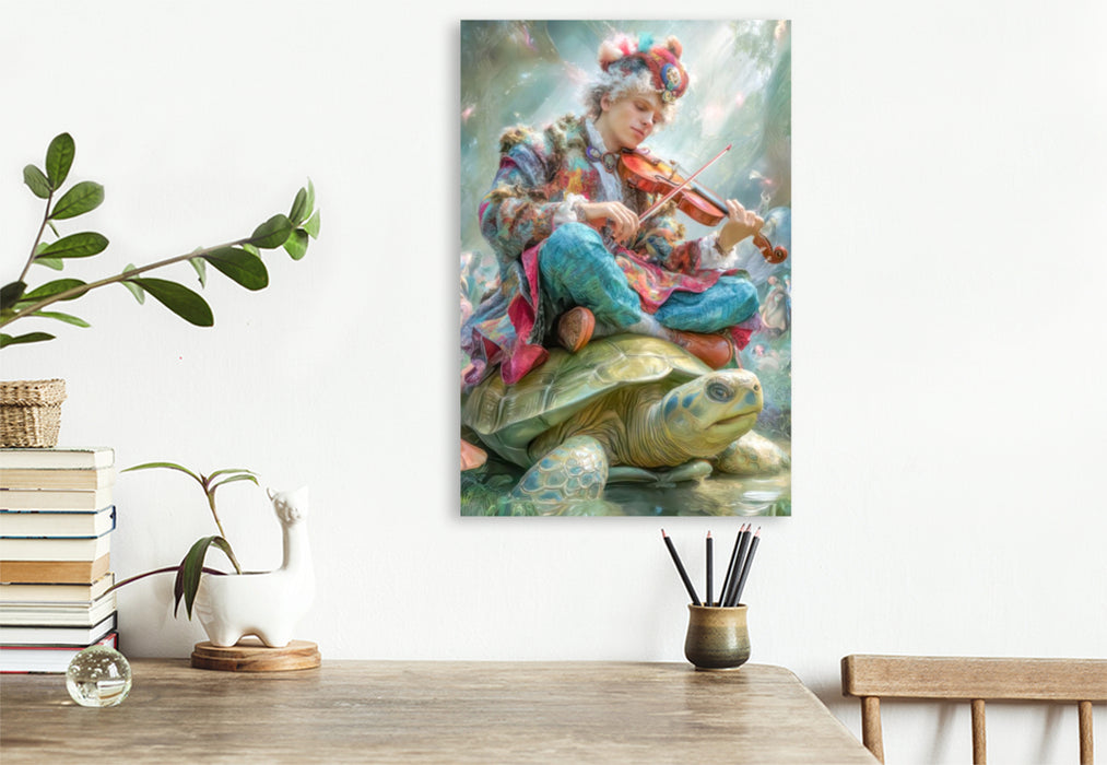 Premium Textil-Leinwand Sphären der Fantasie