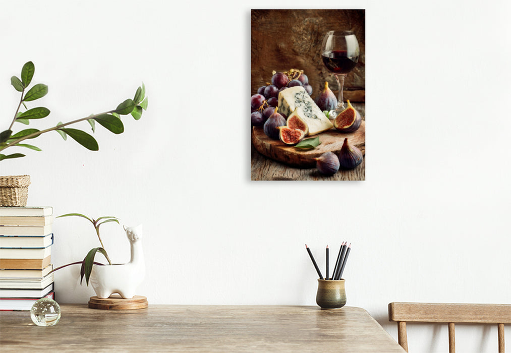 Premium Textil-Leinwand Ein Motiv aus dem Kalender Taste the World