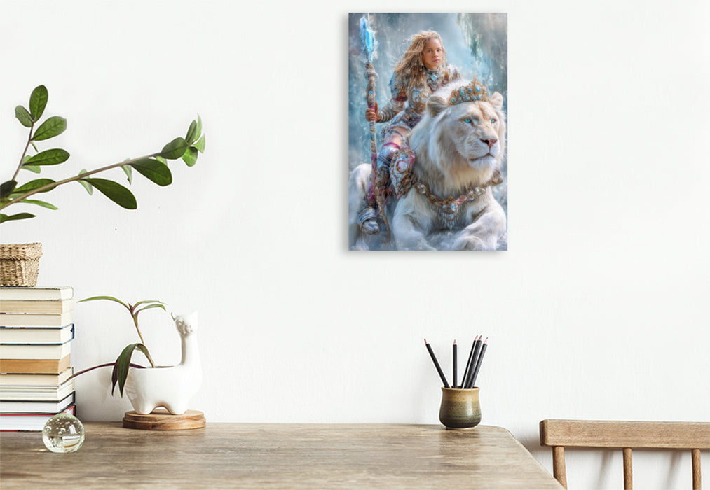 Premium Textil-Leinwand Sphären der Fantasie