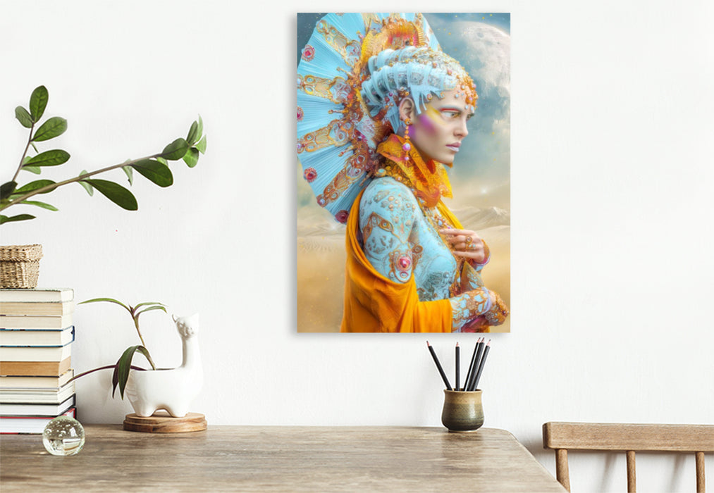 Premium Textil-Leinwand Sphären der Fantasie