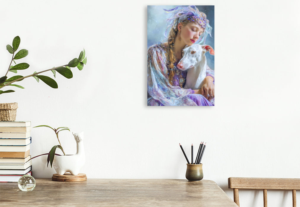 Premium Textil-Leinwand Sphären der Fantasie