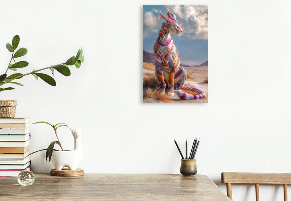 Premium Textil-Leinwand Sphären der Fantasie