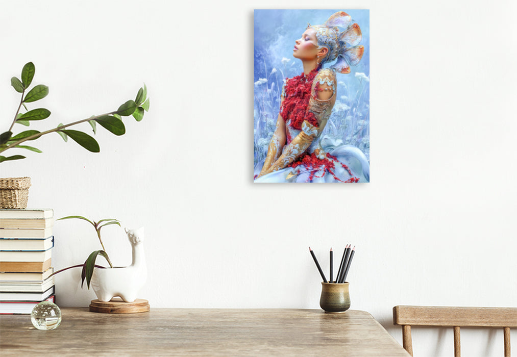 Premium Textil-Leinwand Sphären der Fantasie