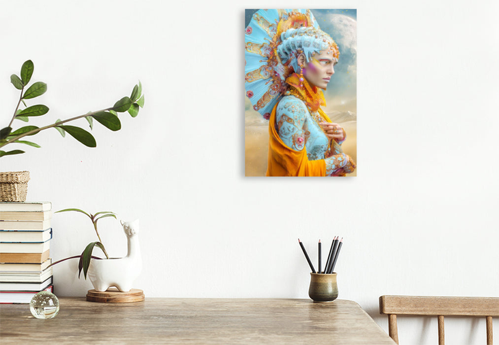 Premium Textil-Leinwand Sphären der Fantasie