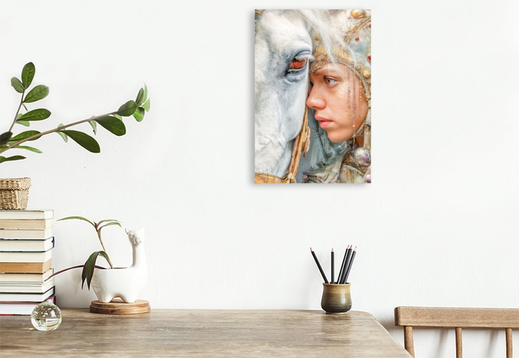 Premium Textil-Leinwand Sphären der Fantasie