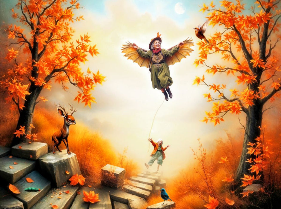 Herbstausflug - CALVENDO Foto-Puzzle'