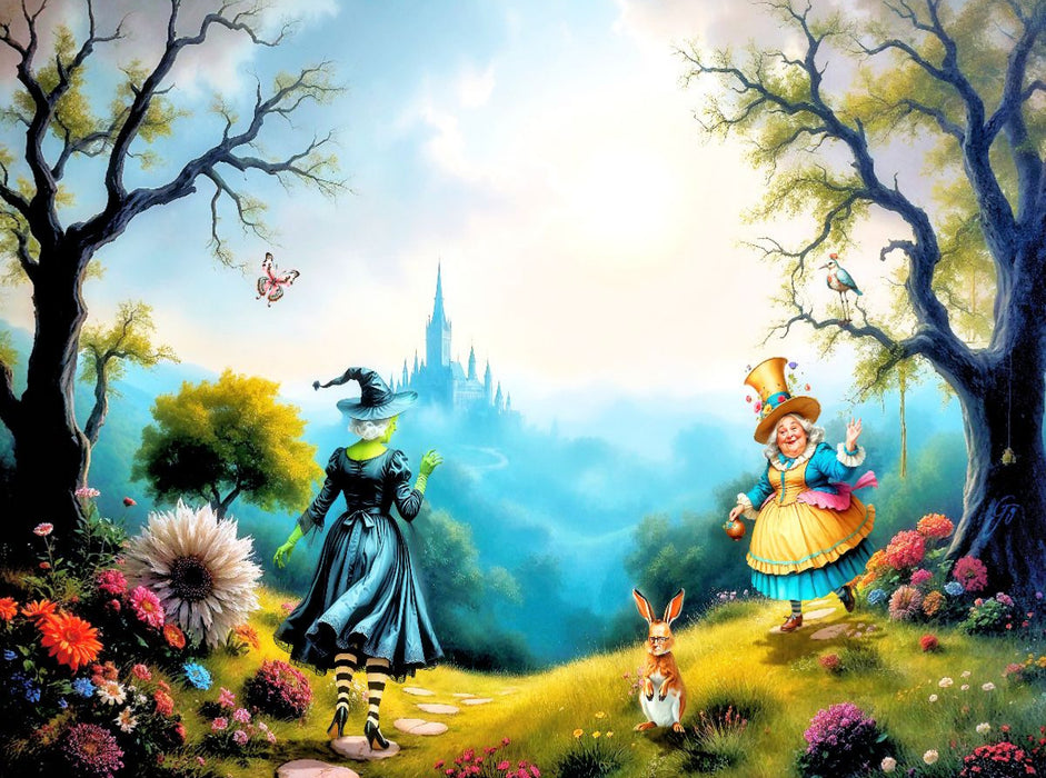 Begegnung im Wunderland - CALVENDO Foto-Puzzle'