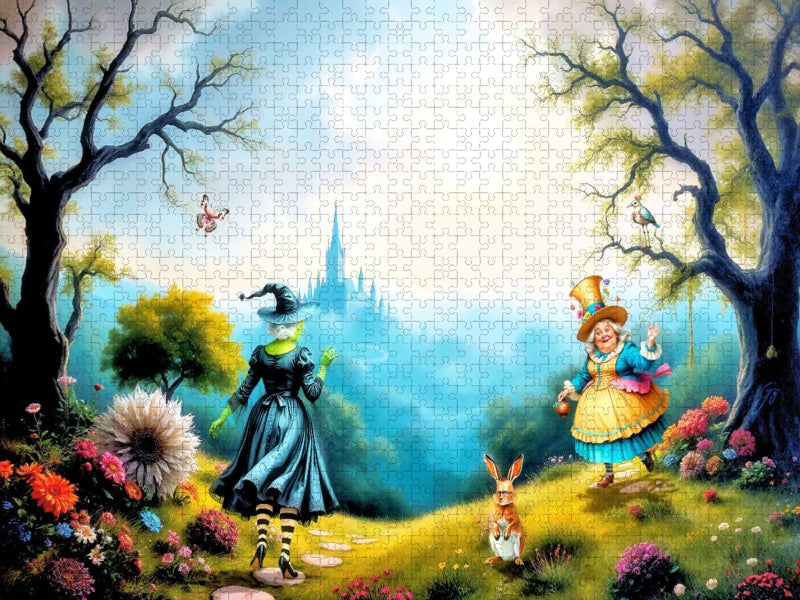 Begegnung im Wunderland - CALVENDO Foto-Puzzle'