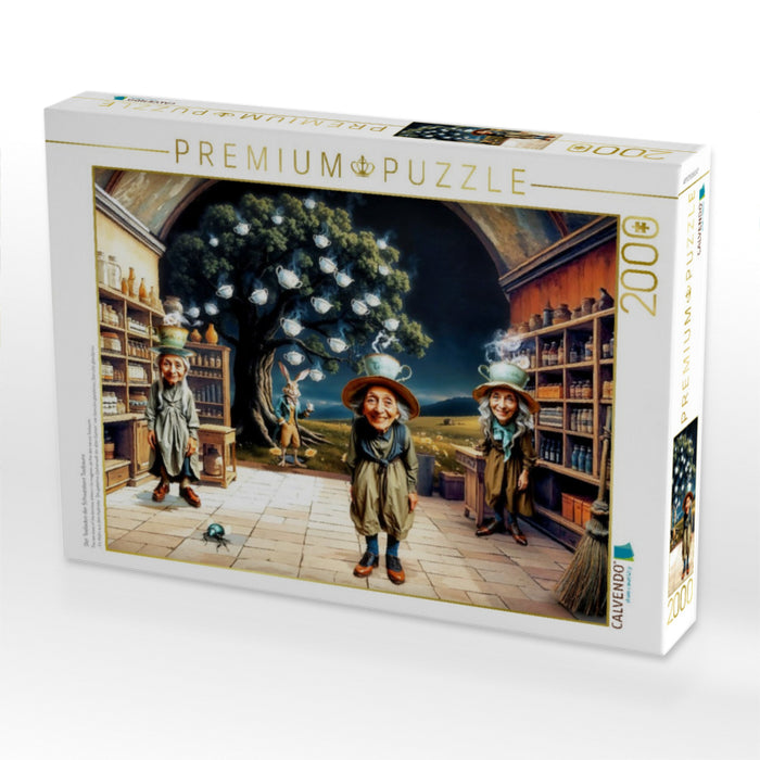 Der Teeladen der Schwestern Teebaum - CALVENDO Foto-Puzzle'