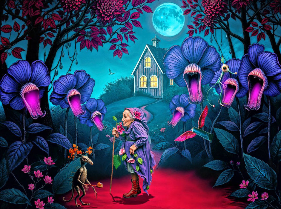 Abendliche Mundhygiene - CALVENDO Foto-Puzzle'