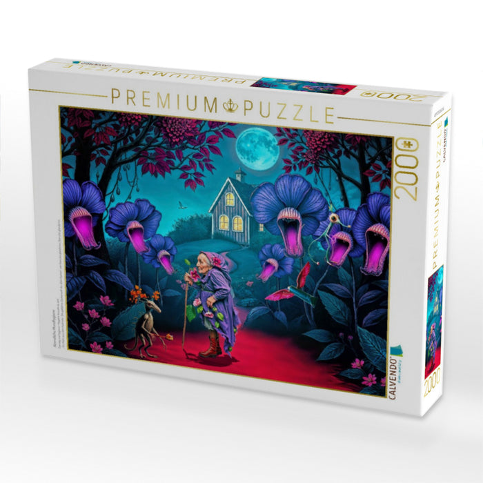 Abendliche Mundhygiene - CALVENDO Foto-Puzzle'