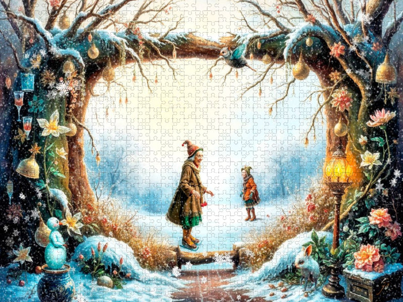 Wintersport - CALVENDO Foto-Puzzle'