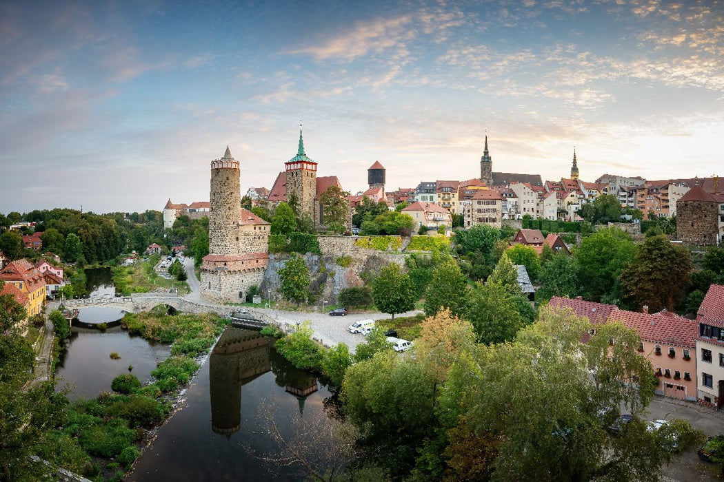 Premium Textil-Leinwand Bautzen