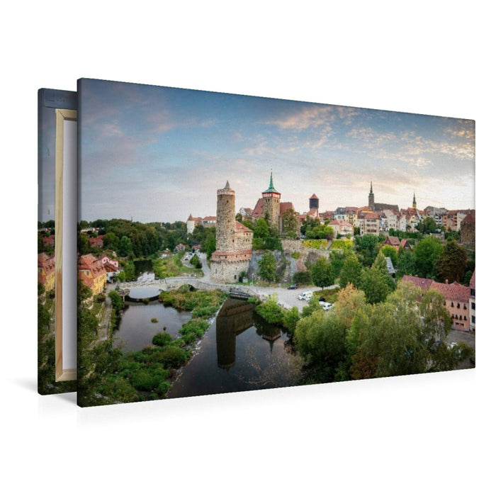 Premium Textil-Leinwand Bautzen