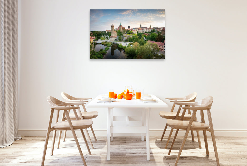 Premium Textil-Leinwand Bautzen
