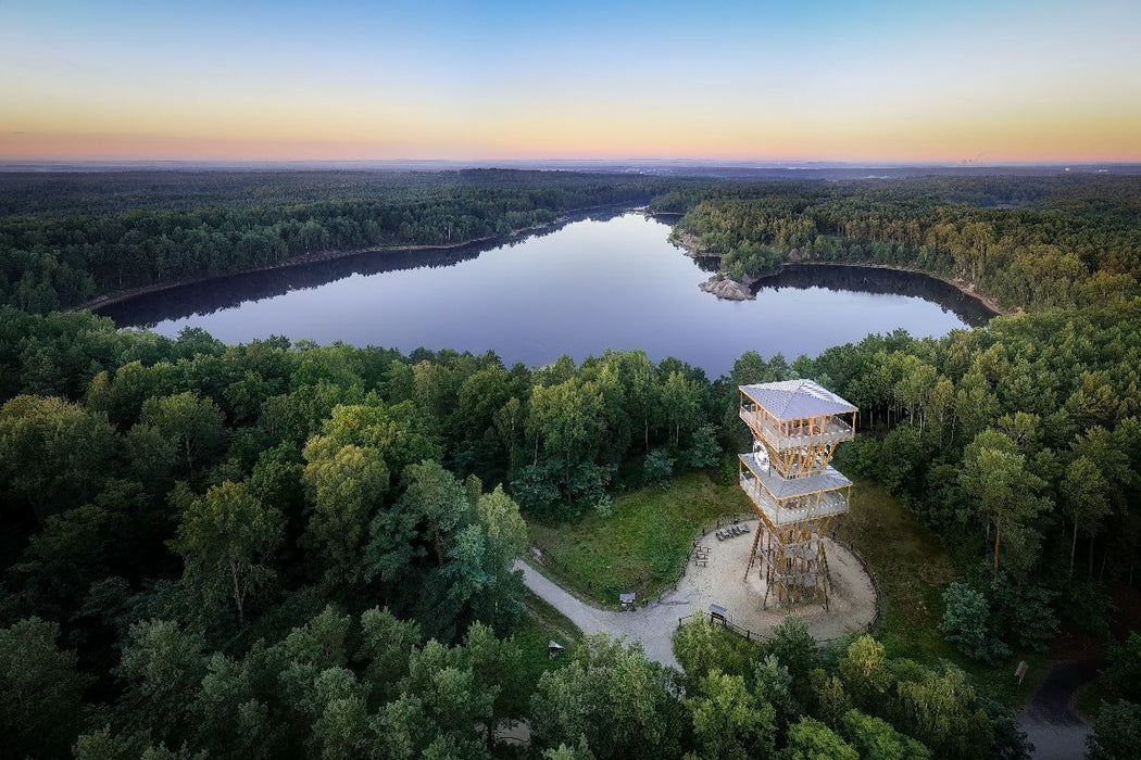 Premium Textil-Leinwand Grube Babina