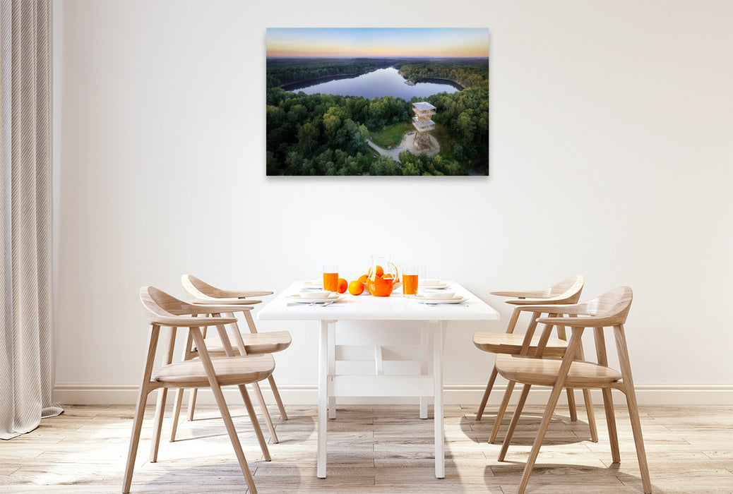 Premium Textil-Leinwand Grube Babina