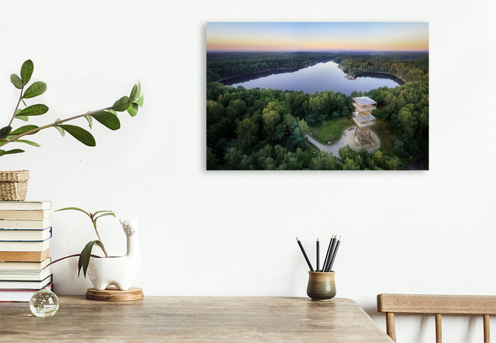 Premium Textil-Leinwand Grube Babina