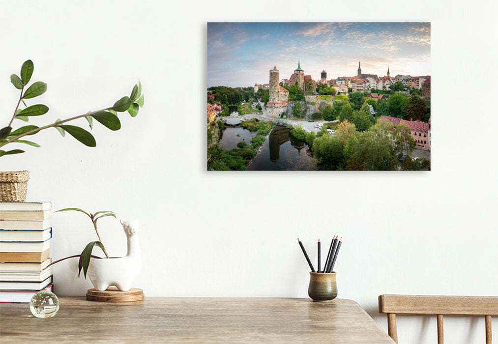 Premium Textil-Leinwand Bautzen