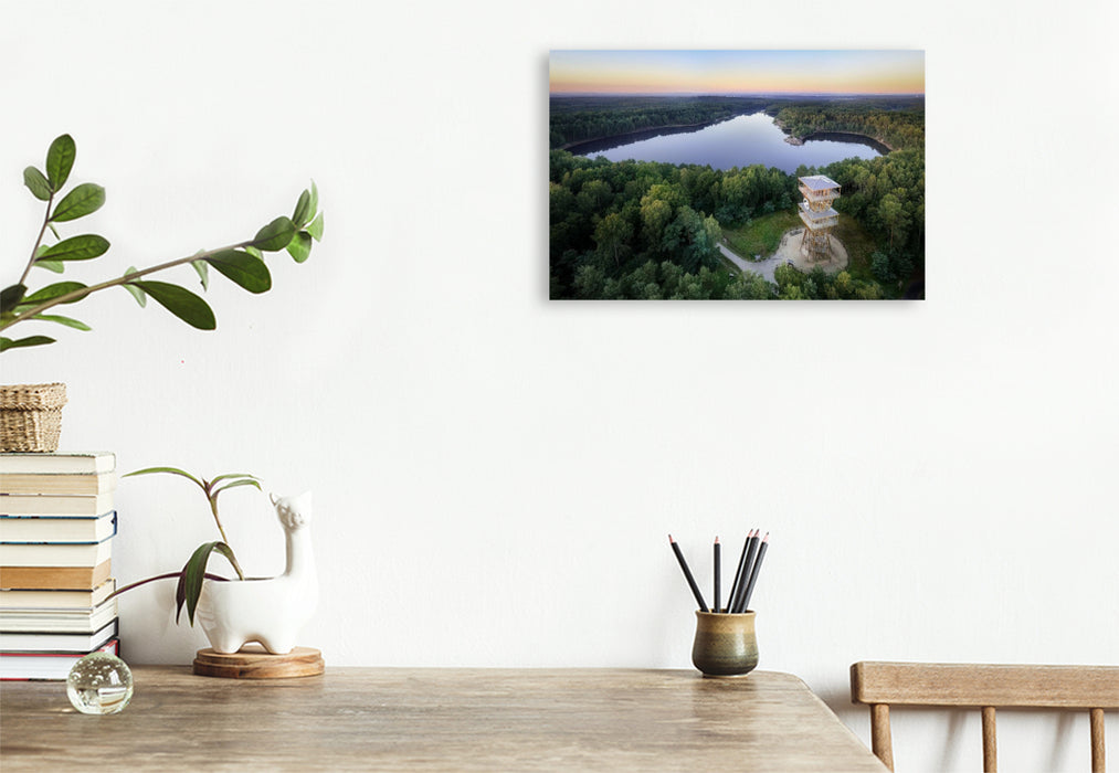 Premium Textil-Leinwand Grube Babina