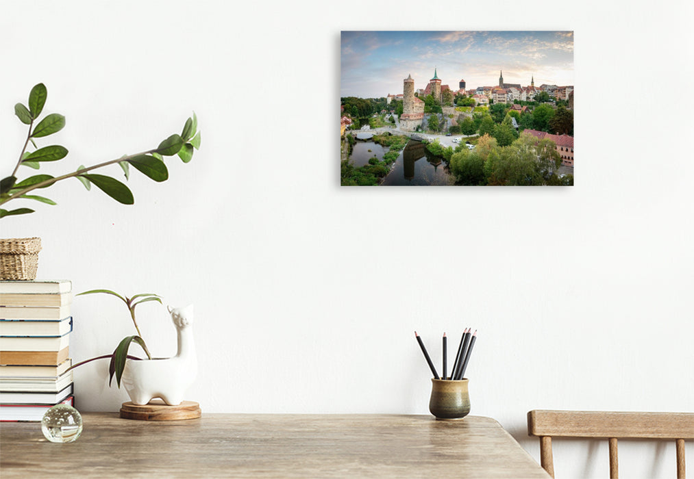 Premium Textil-Leinwand Bautzen