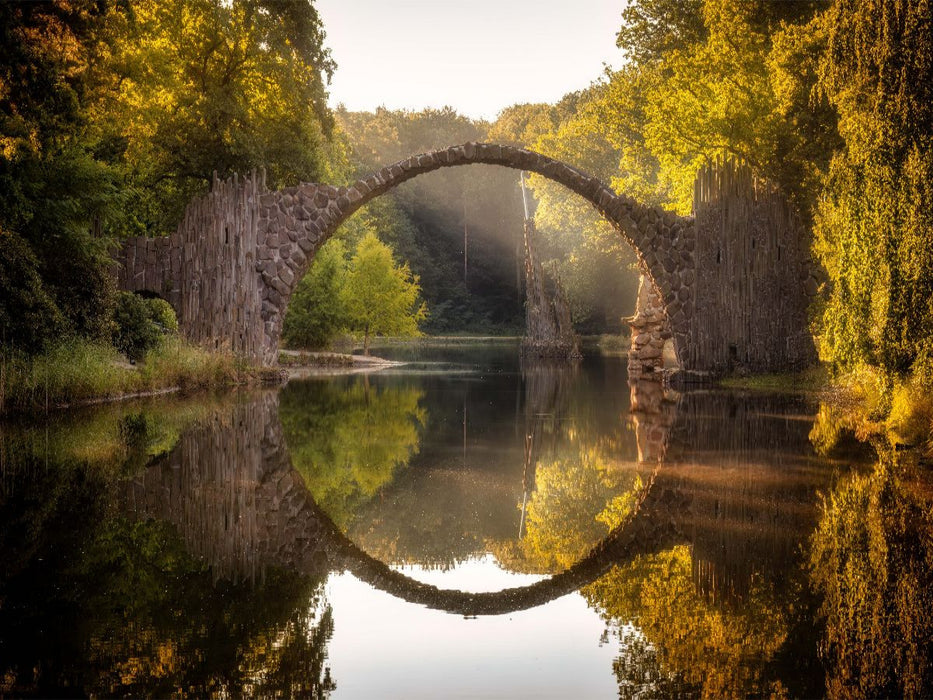 Rakotzbrücke - CALVENDO Foto-Puzzle'