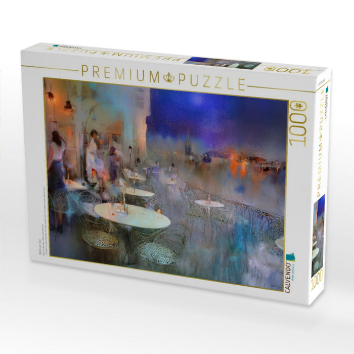 Bistro am See - CALVENDO Foto-Puzzle'
