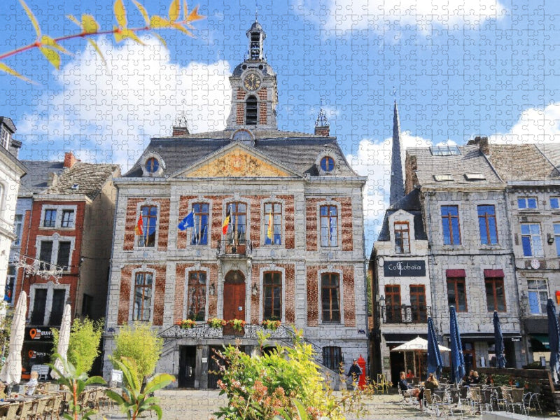 Das belgische Huy in der Wallonie - CALVENDO Foto-Puzzle'