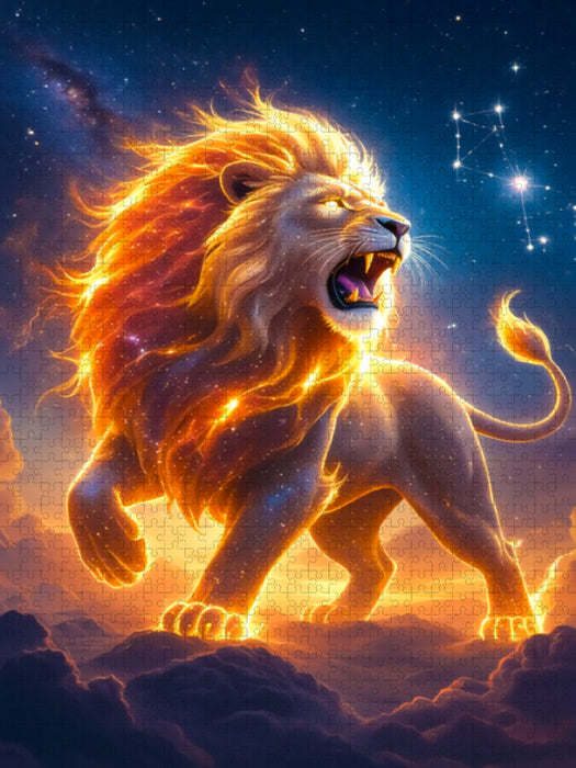 Löwe – Das Herz des Helden - CALVENDO Foto-Puzzle'