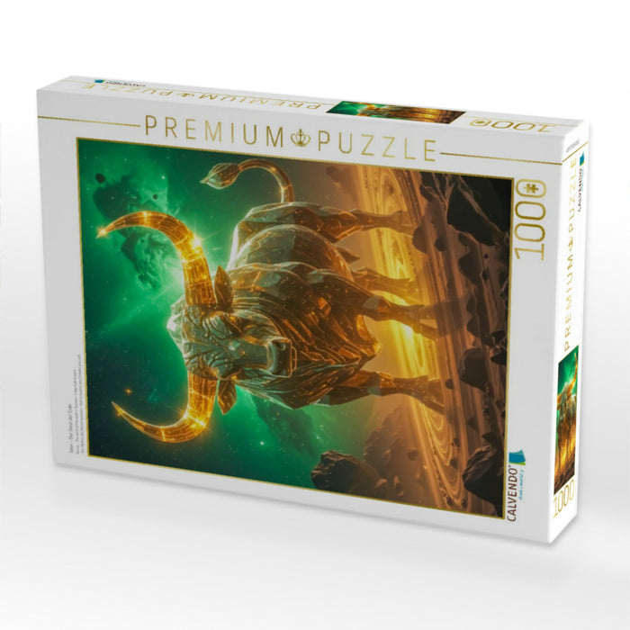 Stier – Der Geist der Erde - CALVENDO Foto-Puzzle'