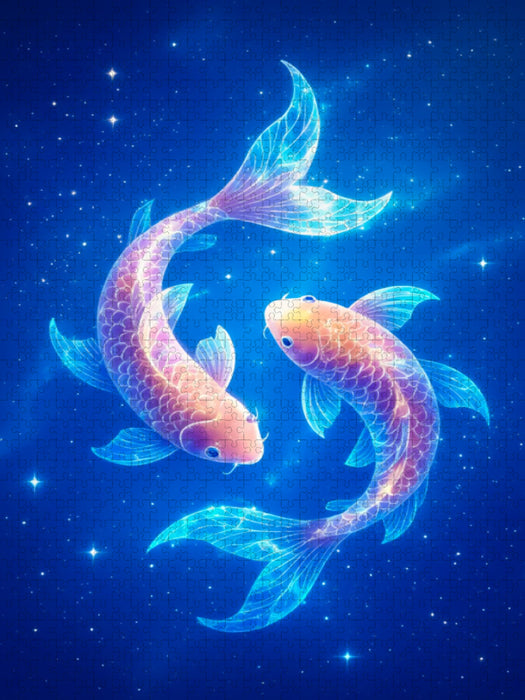 Fische – Die Gebundenen der Ewigkeit - CALVENDO Foto-Puzzle'