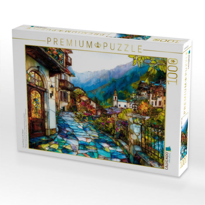 Es wird Herbst in den Bergen - CALVENDO Foto-Puzzle'