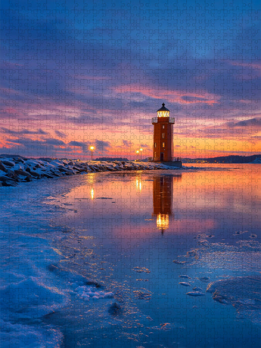 Ein Motiv aus dem Kalender Leuchtturm-Fan - CALVENDO Foto-Puzzle'