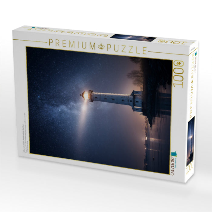 Unter funkelnden Sternen schläft das Meer - CALVENDO Foto-Puzzle'