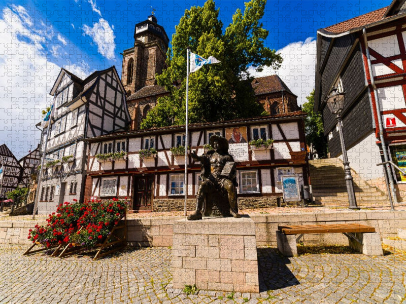 Homberg an der Efze - CALVENDO Foto-Puzzle'
