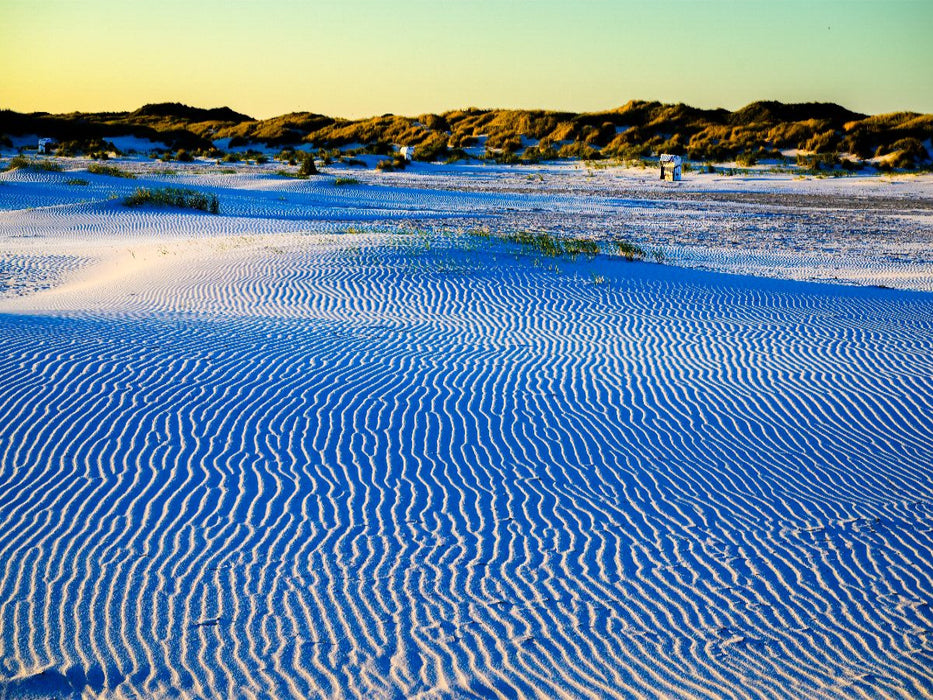 Nordseestrand nach einer stürmischen Nacht an der Westküste - CALVENDO Foto-Puzzle'