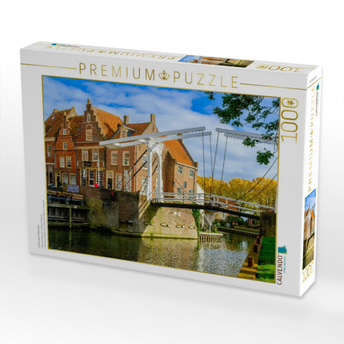 Enkhuizen Paktuinen - CALVENDO Foto-Puzzle'