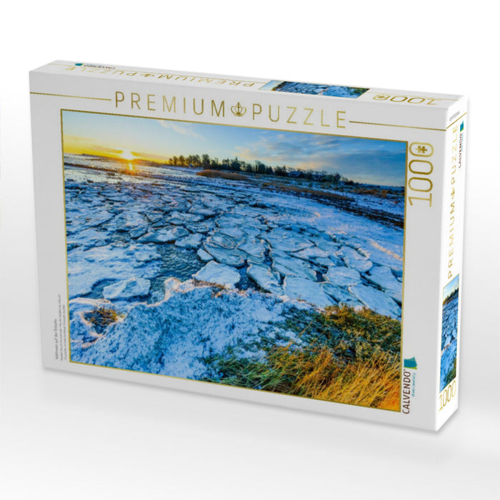 Wattmeer auf der Ostseite - CALVENDO Foto-Puzzle'