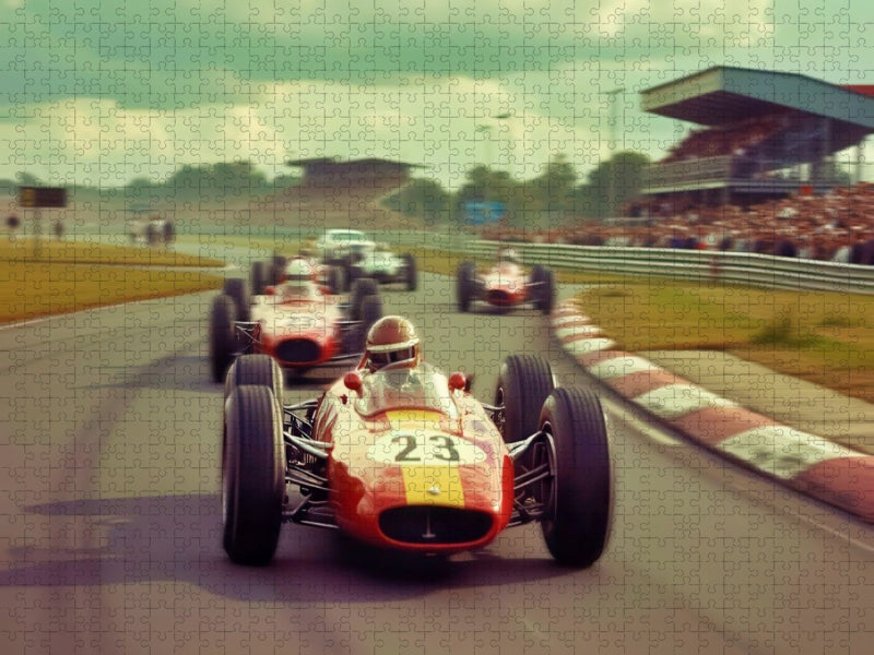 Ein Motiv aus dem Kalender Formel 1 um 1960 - CALVENDO Foto-Puzzle'