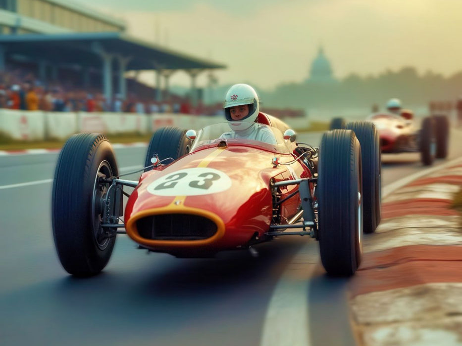 Ein Herzschlag, ein Lenkrad, ein Ziel. - CALVENDO Foto-Puzzle'