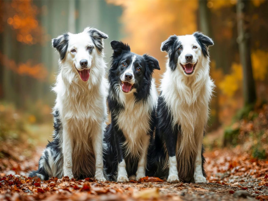 Gruppenfoto im Wald - CALVENDO Foto-Puzzle'