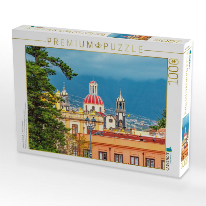Blick auf die Altstadt, La Orotova, Teneriffa - CALVENDO Foto-Puzzle'