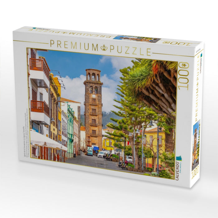 Iglesia de la Concepción, La Laguna, Teneriffa - CALVENDO Foto-Puzzle'